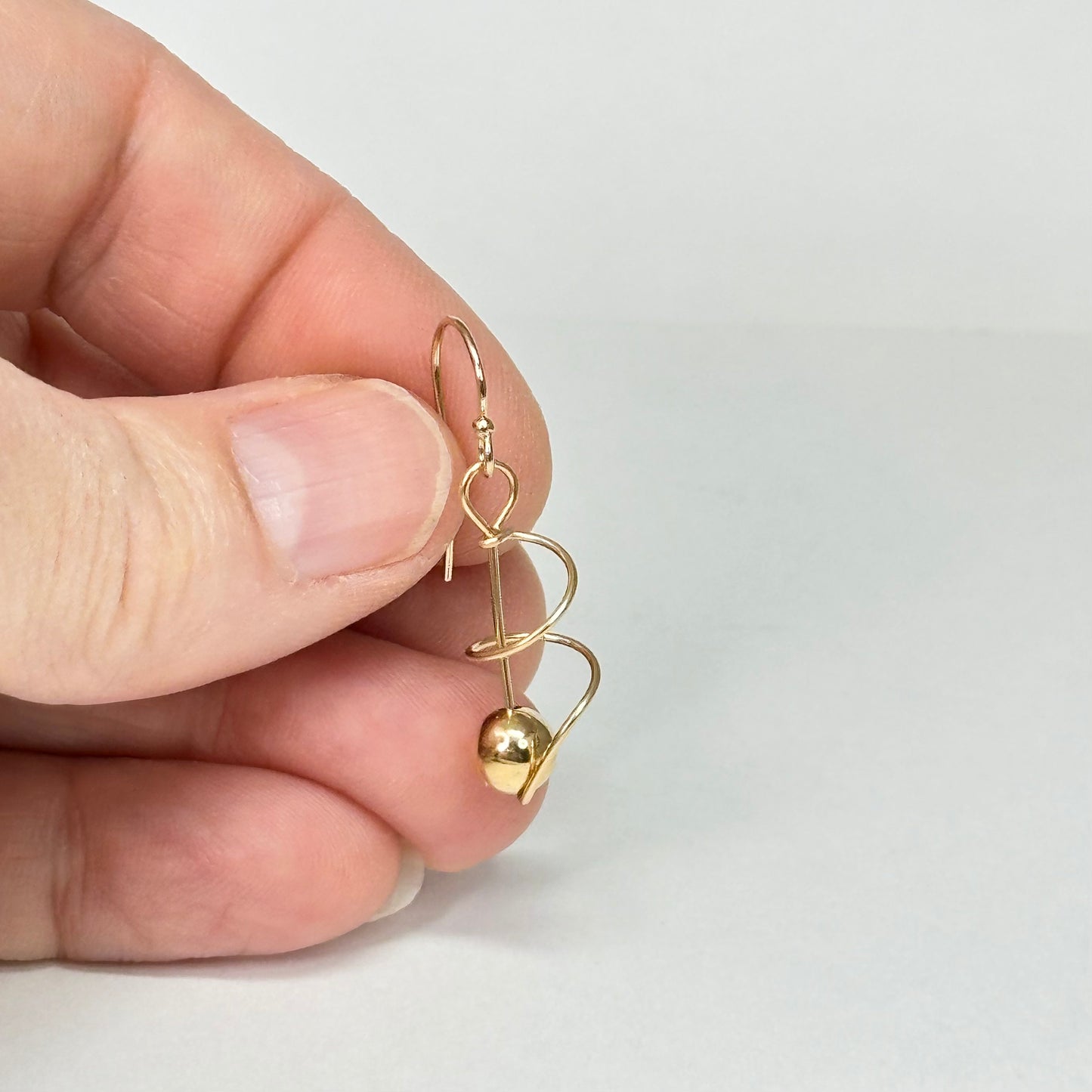 Twist Earring in Gold, Silver and Mixed Metal