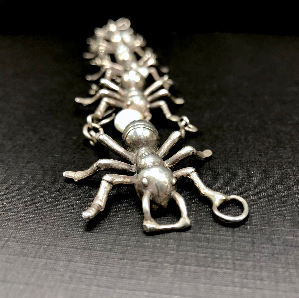 Sterling Silver Hand Sculpted Bracelet or Choker By Wendy Yothers