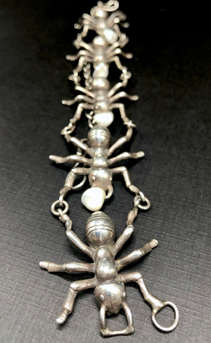 Sterling Silver Hand Sculpted Bracelet or Choker By Wendy Yothers