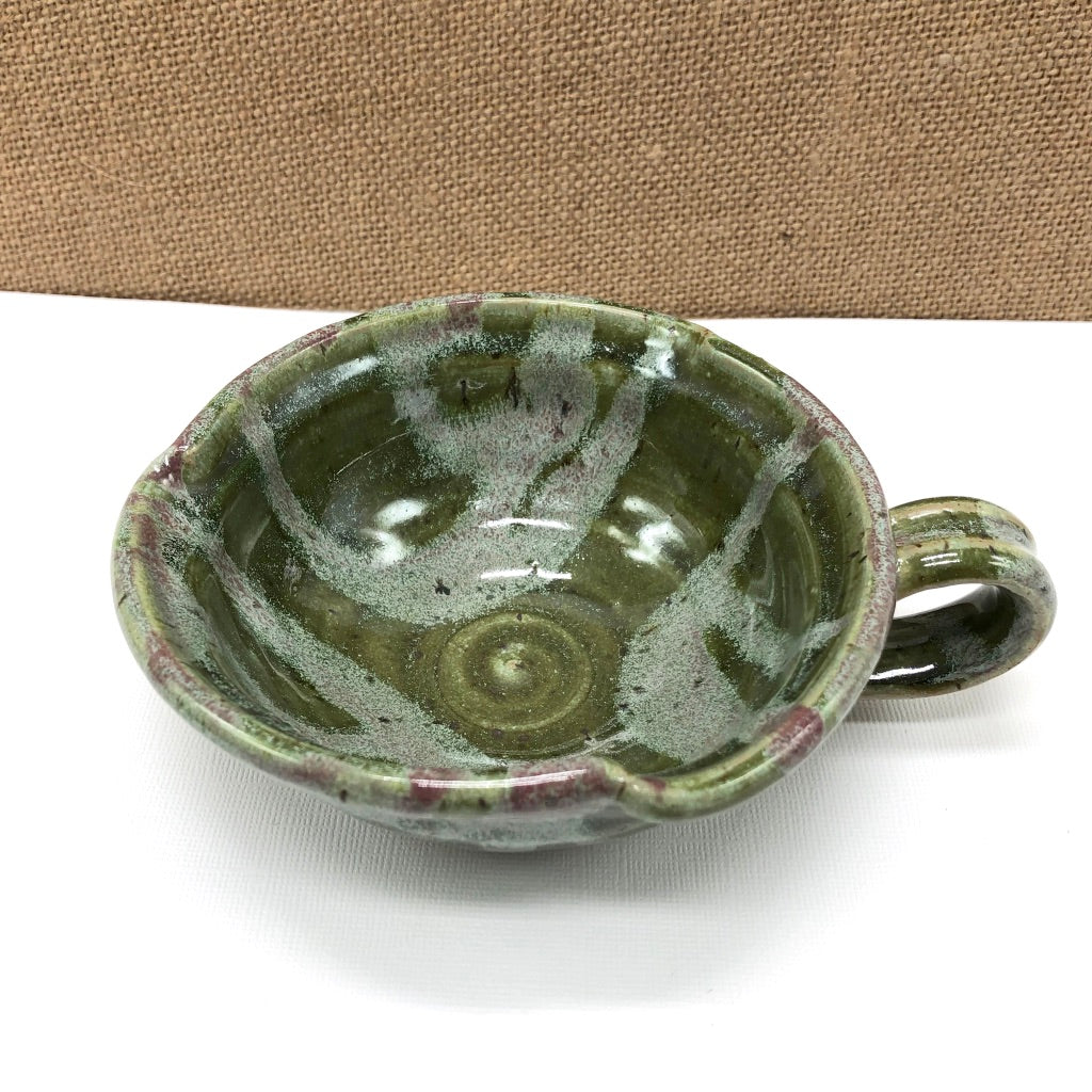 Handmade Pottery Ice Cream Dish