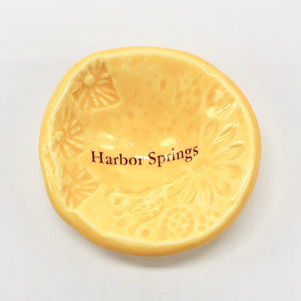 Round or Heart Shaped Harbor Springs Trinket Dish