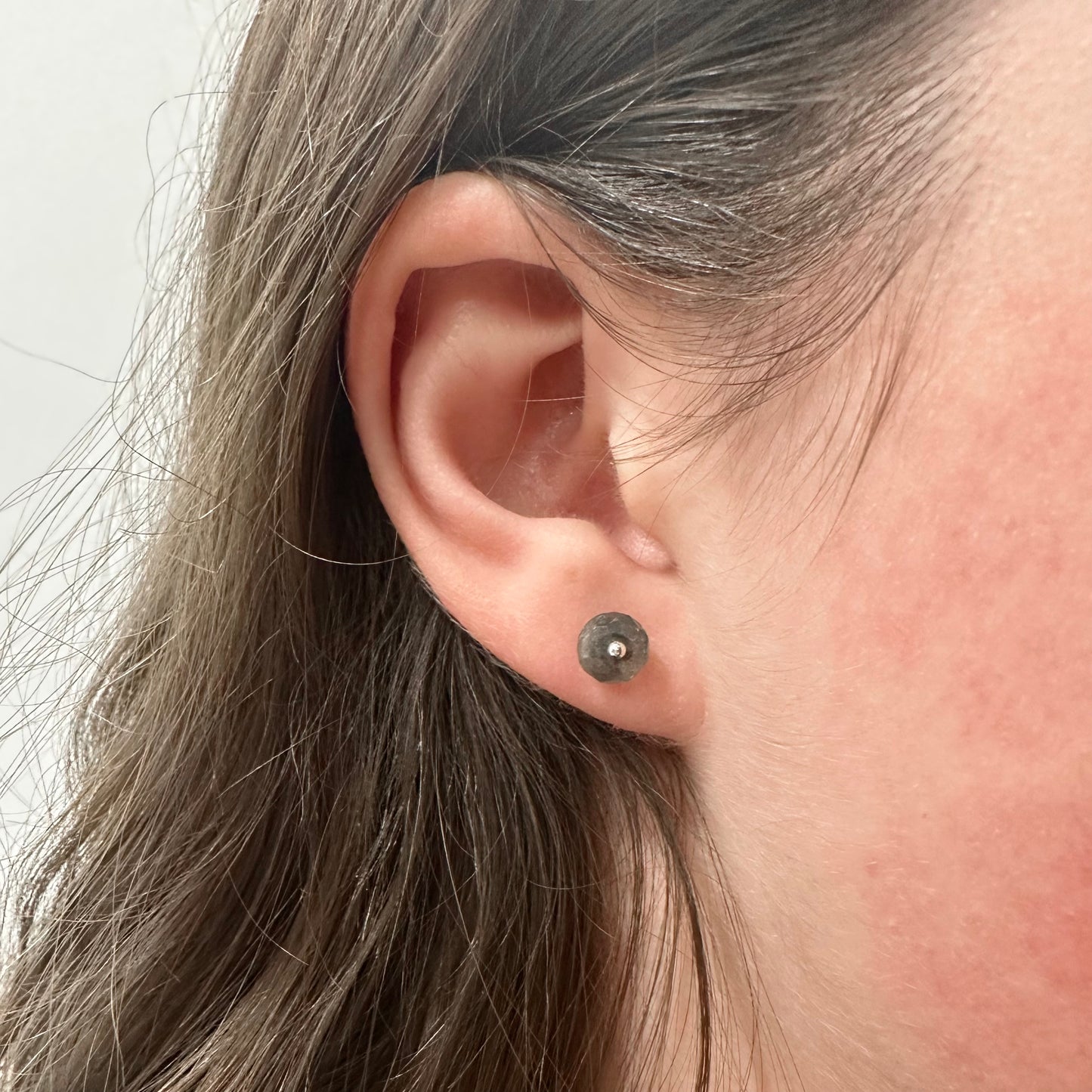 Labradorite Stud Earrings