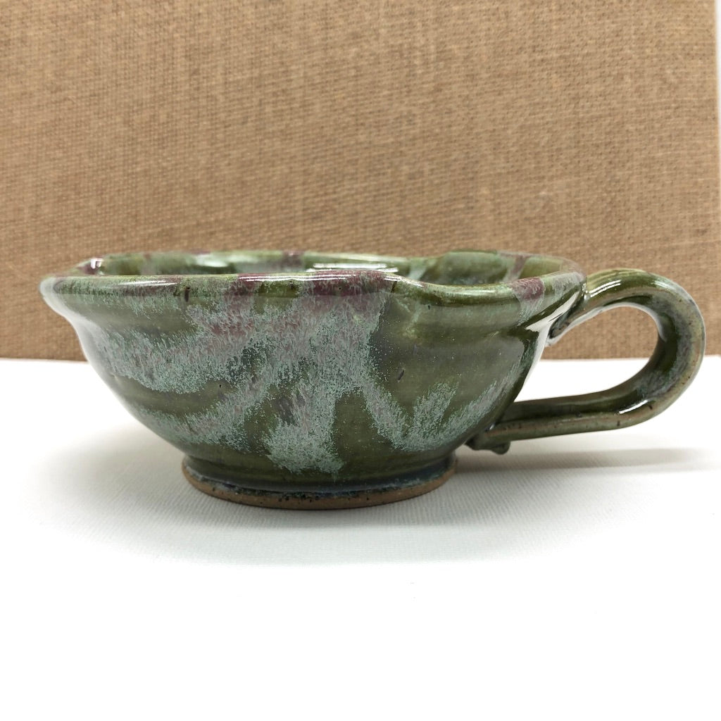 Handmade Pottery Ice Cream Dish