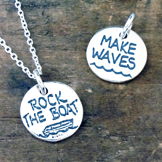 Rock the Boat Charm