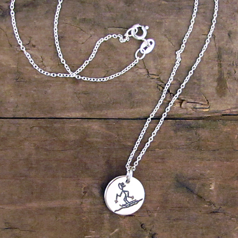 Downhill Skier Charm