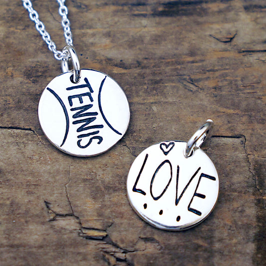 Love Tennis Charm