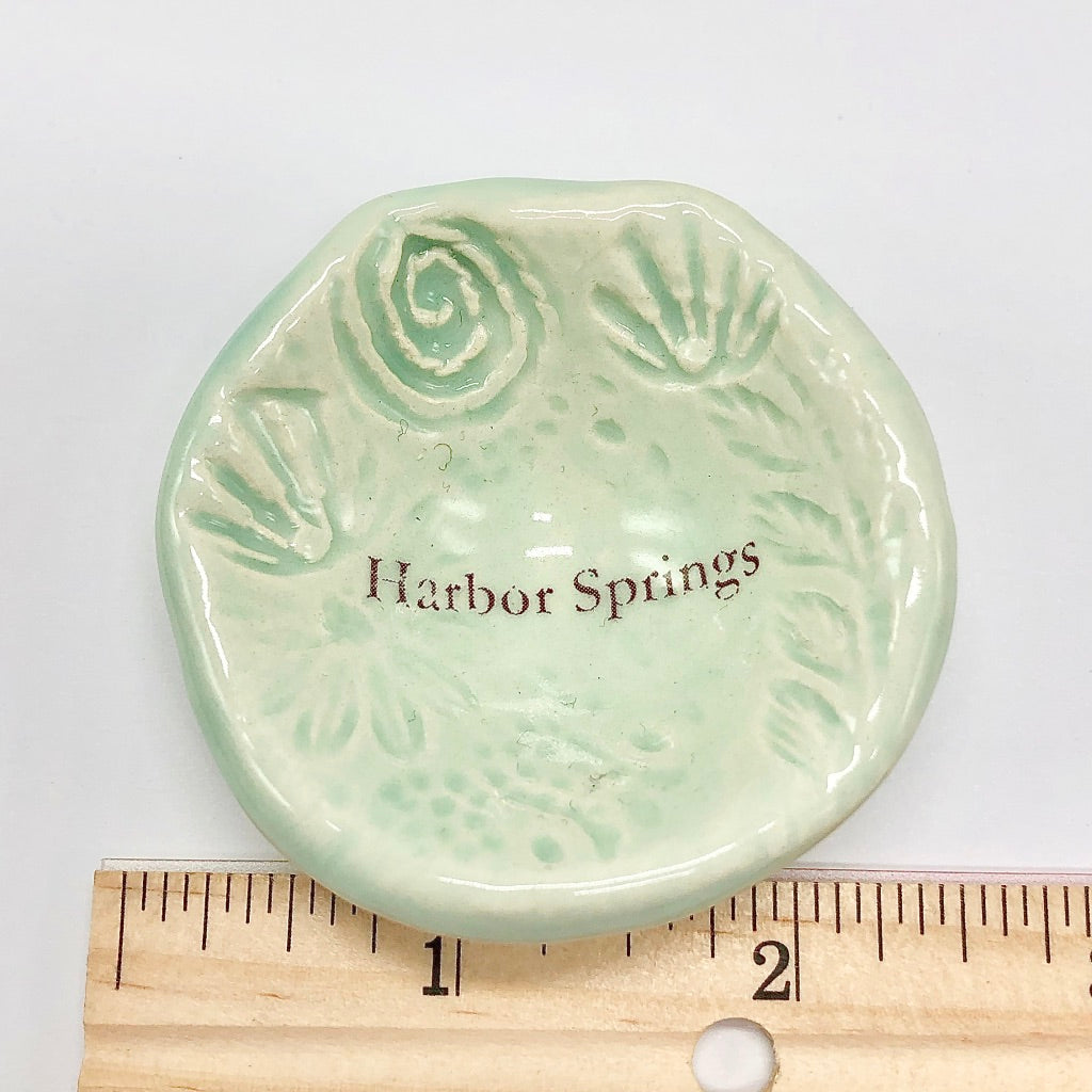 Round or Heart Shaped Harbor Springs Trinket Dish