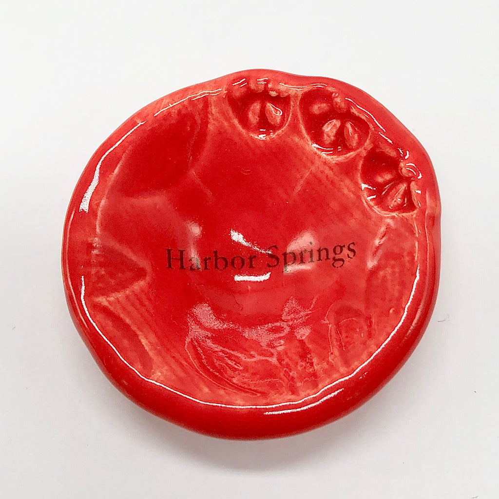 Round or Heart Shaped Harbor Springs Trinket Dish