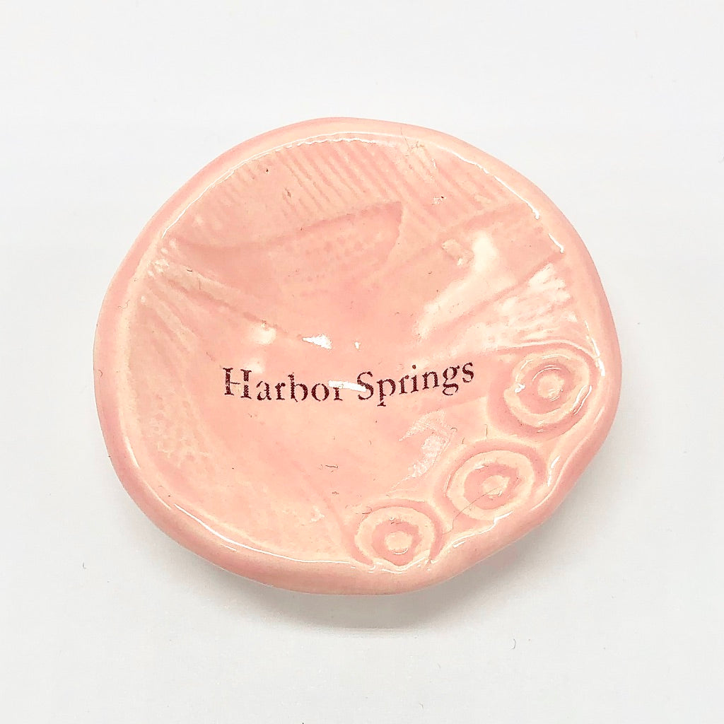 Round or Heart Shaped Harbor Springs Trinket Dish