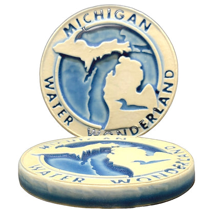 Michigan Water Wonderland Tile or Coaster