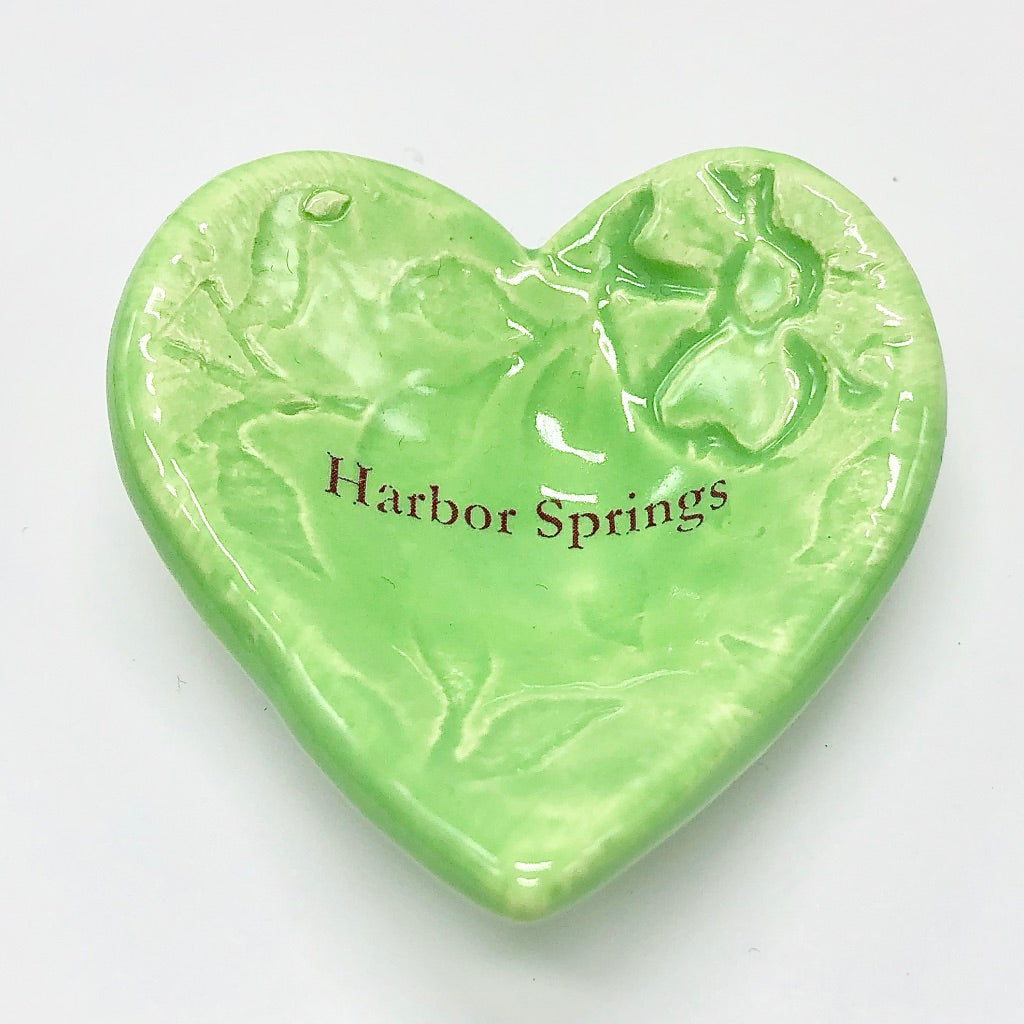 Round or Heart Shaped Harbor Springs Trinket Dish