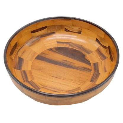 Wide, Low Goncolo Wood Turned Fruit Bowl