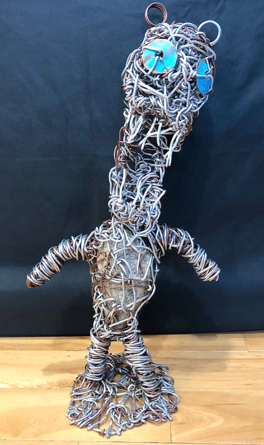 Metal Sculpture "Crazy Carl"